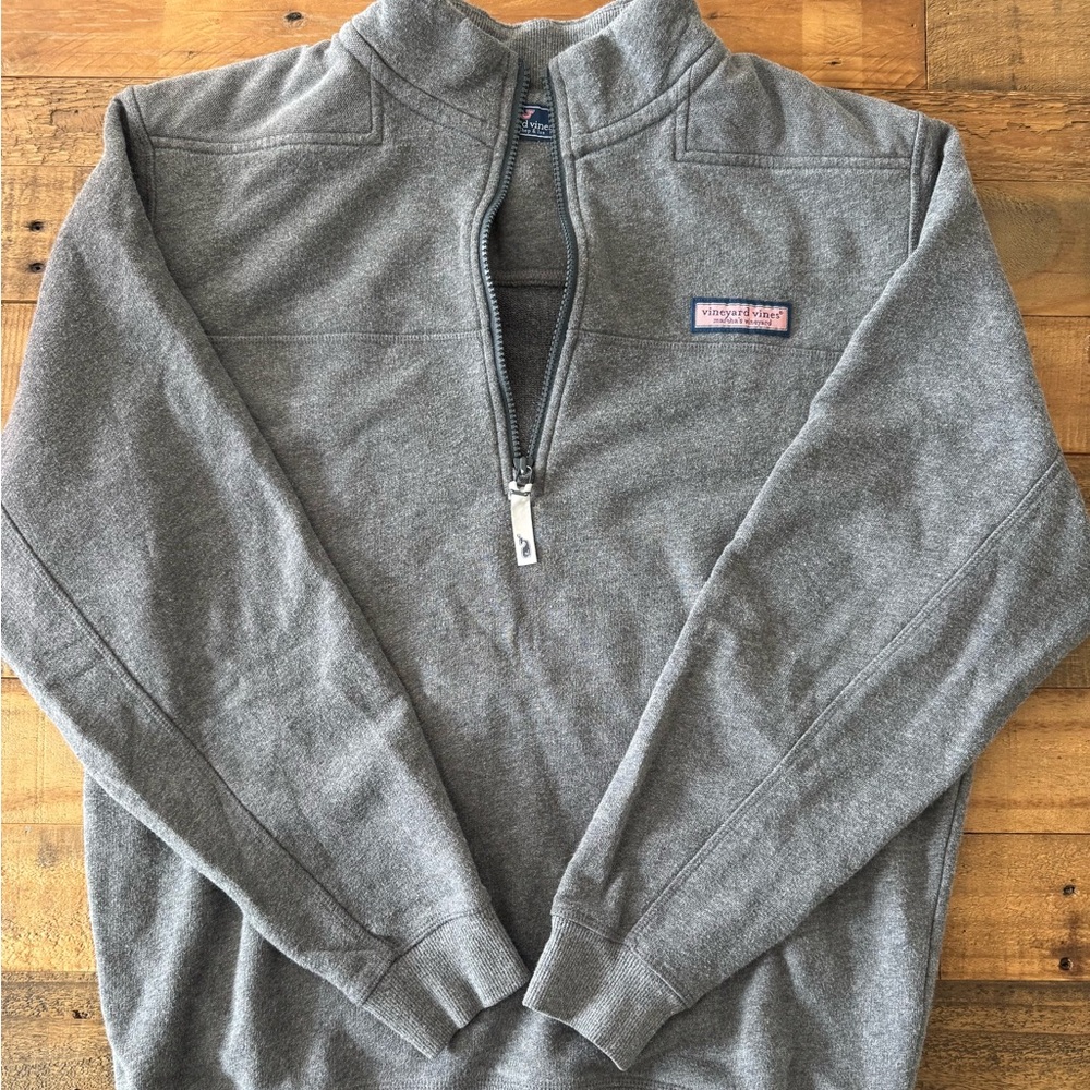 VINEYARD VINES - MEN'S COLLEGIATE QUARTER-ZIP SHEP SHIRT
